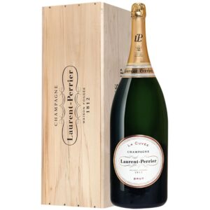 Laurent Perrier Champagne Brut “La Cuvée” Magnum 1,5 lt in Cassetta legno