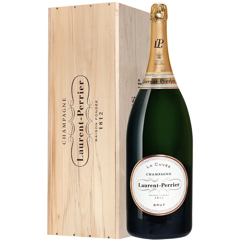 Laurent Perrier Champagne Brut "La Cuvée" Magnum 1,5 lt in Cassetta legno