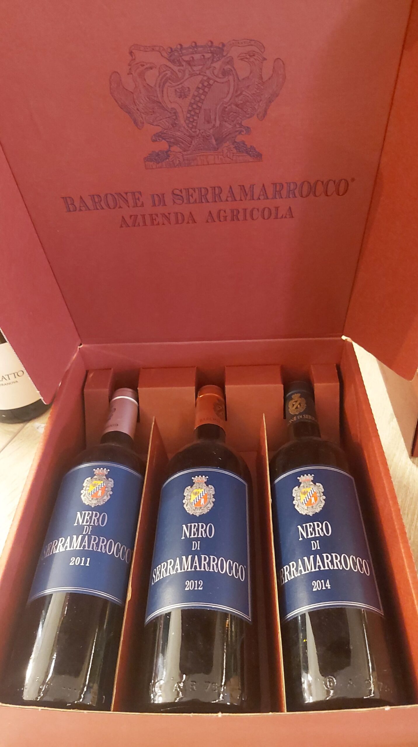 Nero di Serramarrocco verticale di Nero d'Avola
