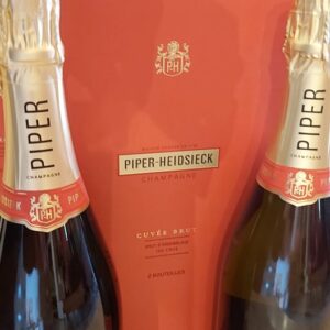 Piper Champagne Cuvée Brut astuccio con 2 bottiglie