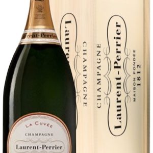 Laurent Perrier Champagne Brut “La Cuvée” Mathusalem 6 lt in cassetta di legno