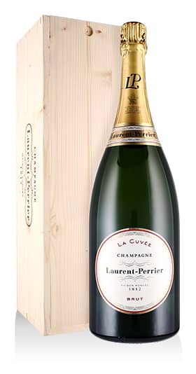 Laurent Perrier Champagne Brut "La Cuvée" Salmanazar 9 lt in cassetta di legno