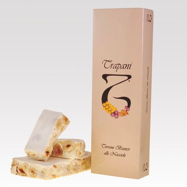 Trapani Torrone artigianale alle Nocciole da 100 gr
