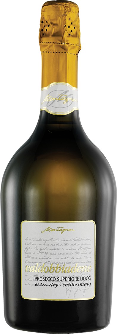 Montagner Prosecco Superiore Extra Dry di Valdobbiadene DOCG