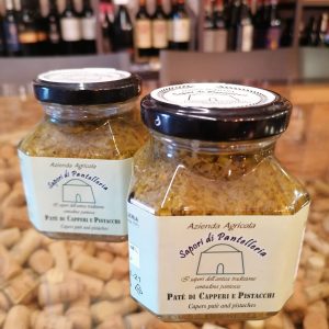 Sapori di Pantelleria – Patè Capperi e Pistacchi – barattolo da 195 gr