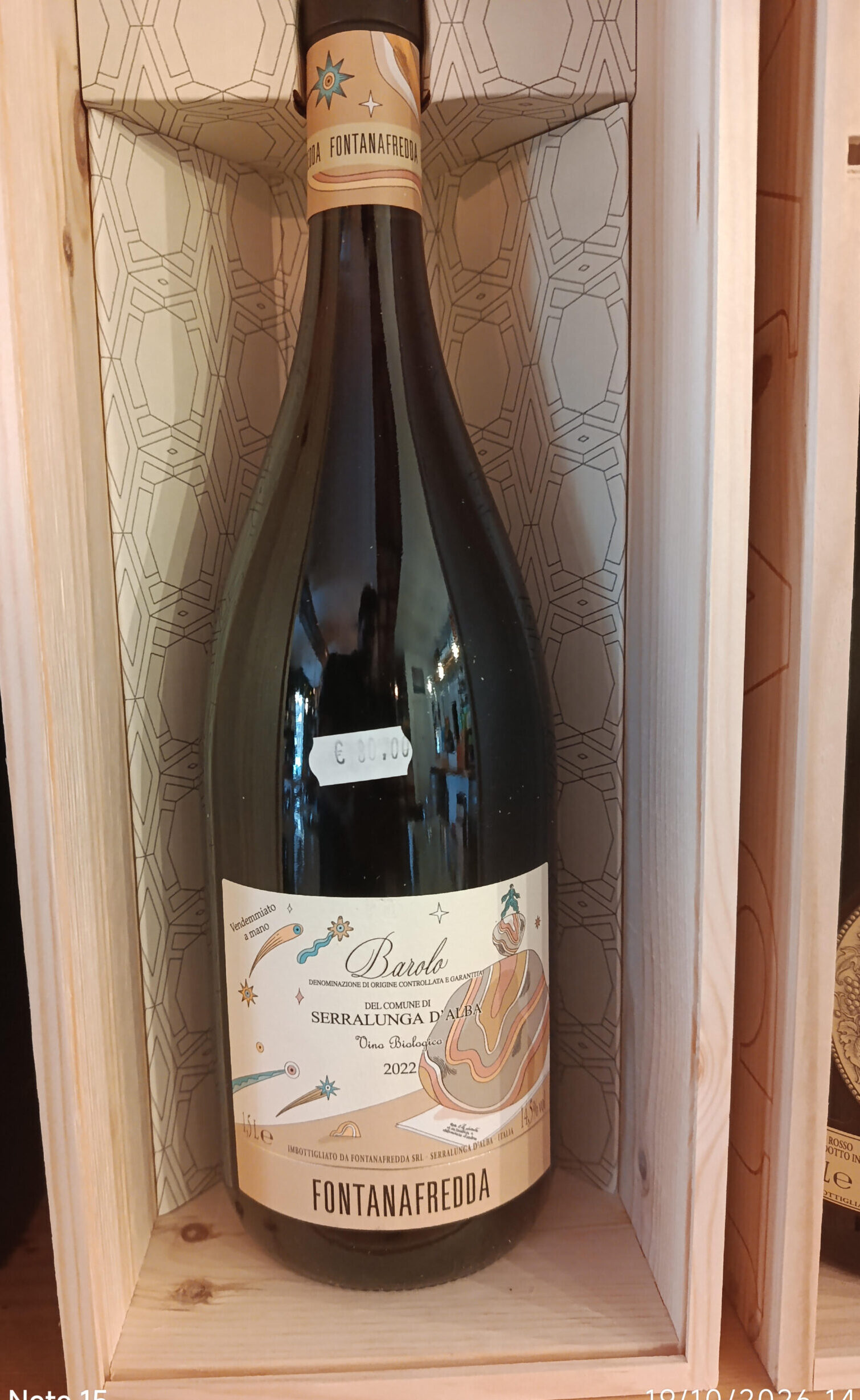 Serralunga Alba Barolo DOCG 2017 Magnum da 1,5 l in cassetta di legno