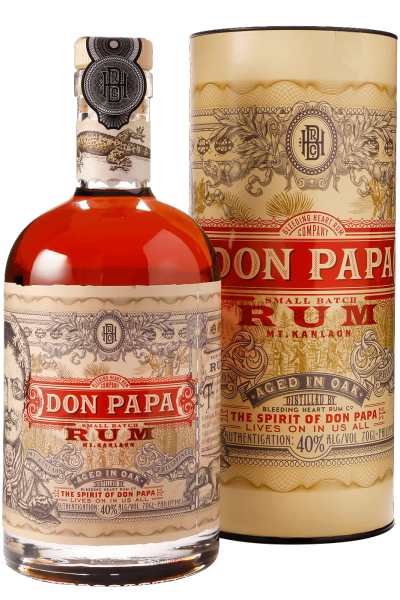 Don Papa Rum 70 cl in astuccio