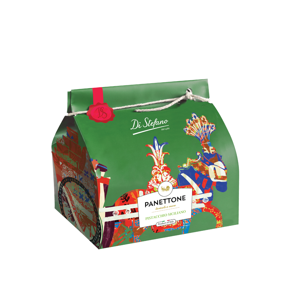 Di Stefano Panettone al Pistacchio da 750 gr c/sac à poche
