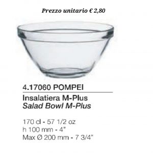 Bormioli Insalatiera Pompei