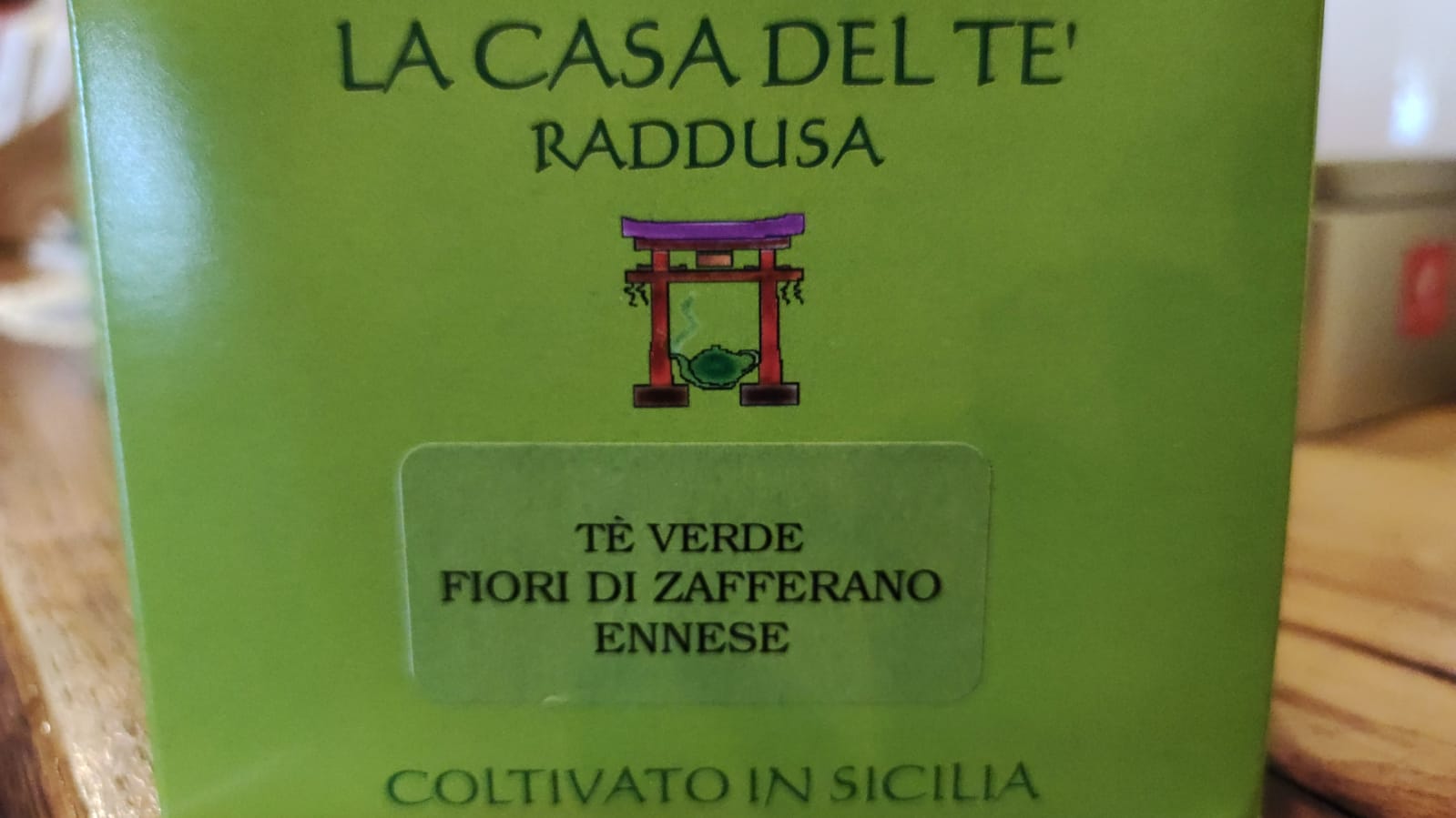 tè verde siciliano con zafferano la casa del tè raddusa
