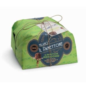 Giovanni Cova Panettone crema di pistacchio incartato Antica Offelleria da 1 Kg
