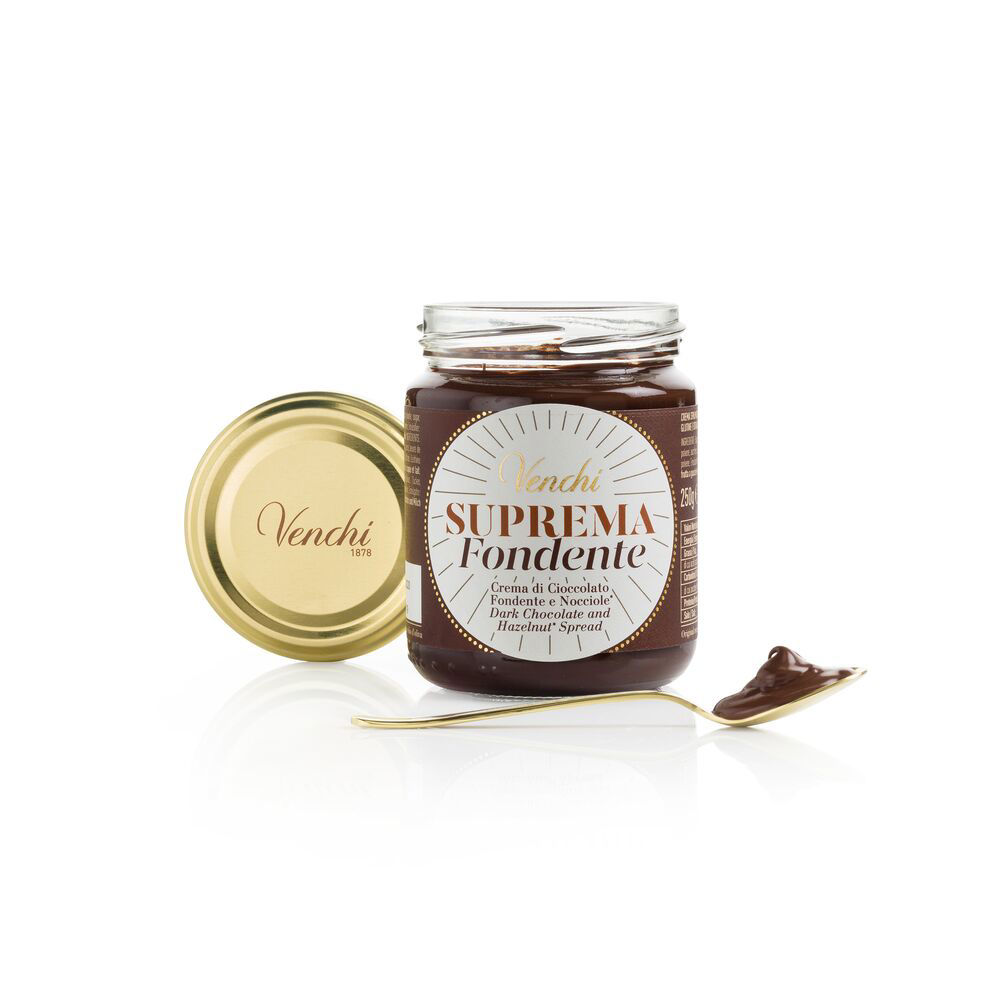 Venchi Crema spalmabile "Suprema" fondente - barattolo da 250 gr