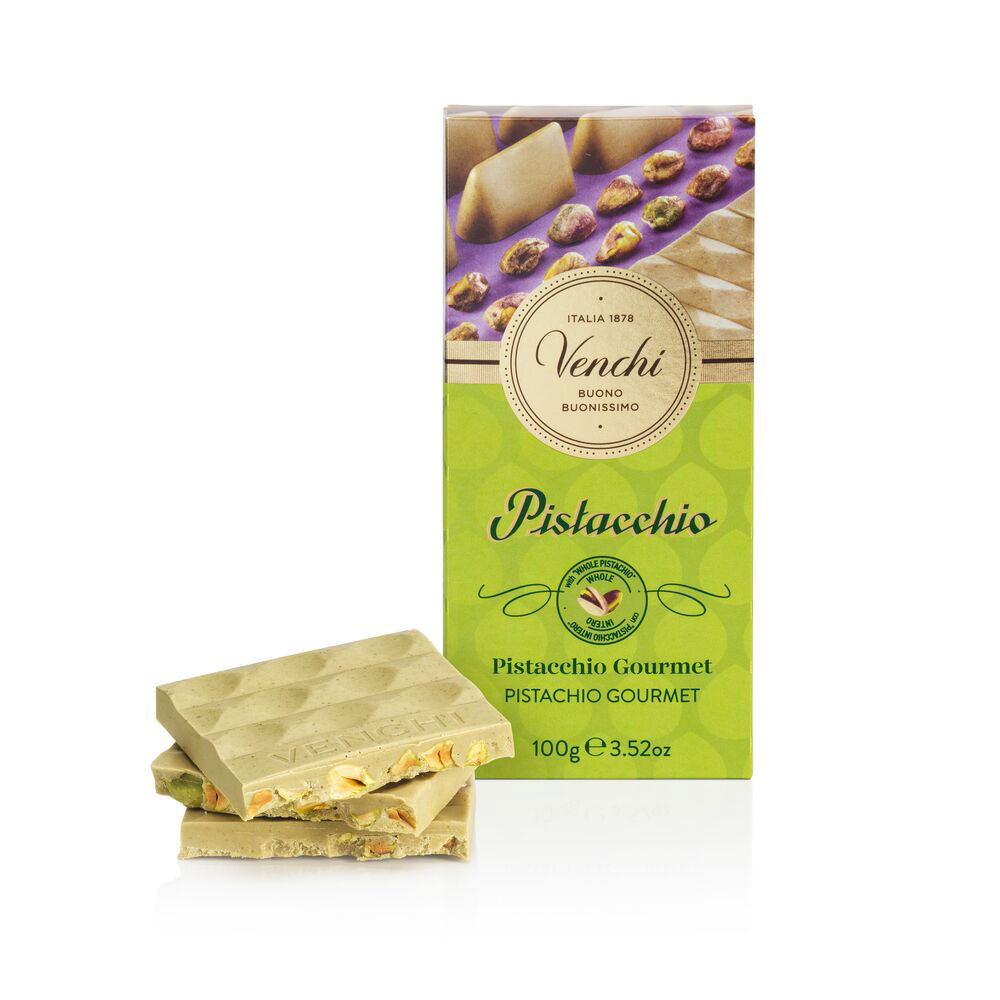 tavoletta al cioccolato bianco e pistacchio venchi