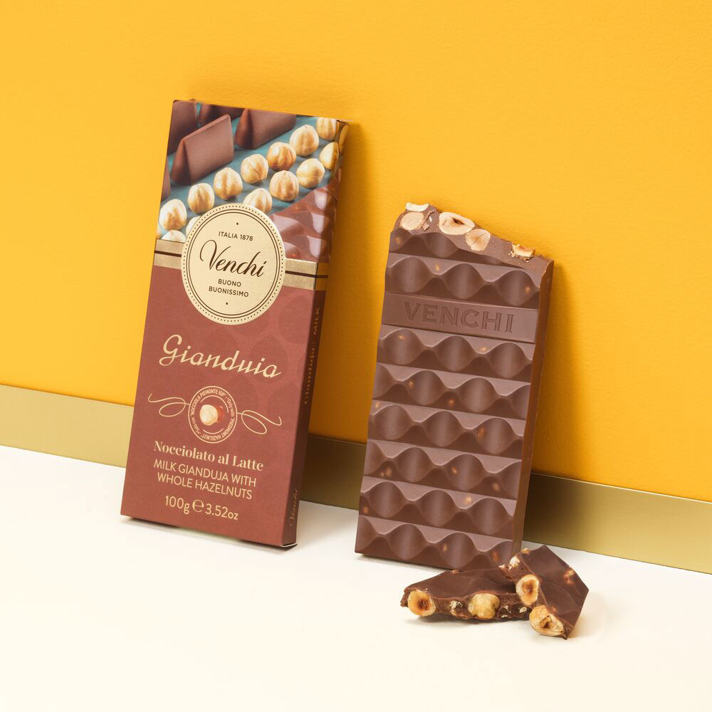 tavoletta nocciolata gianduja venchi da 100 gr