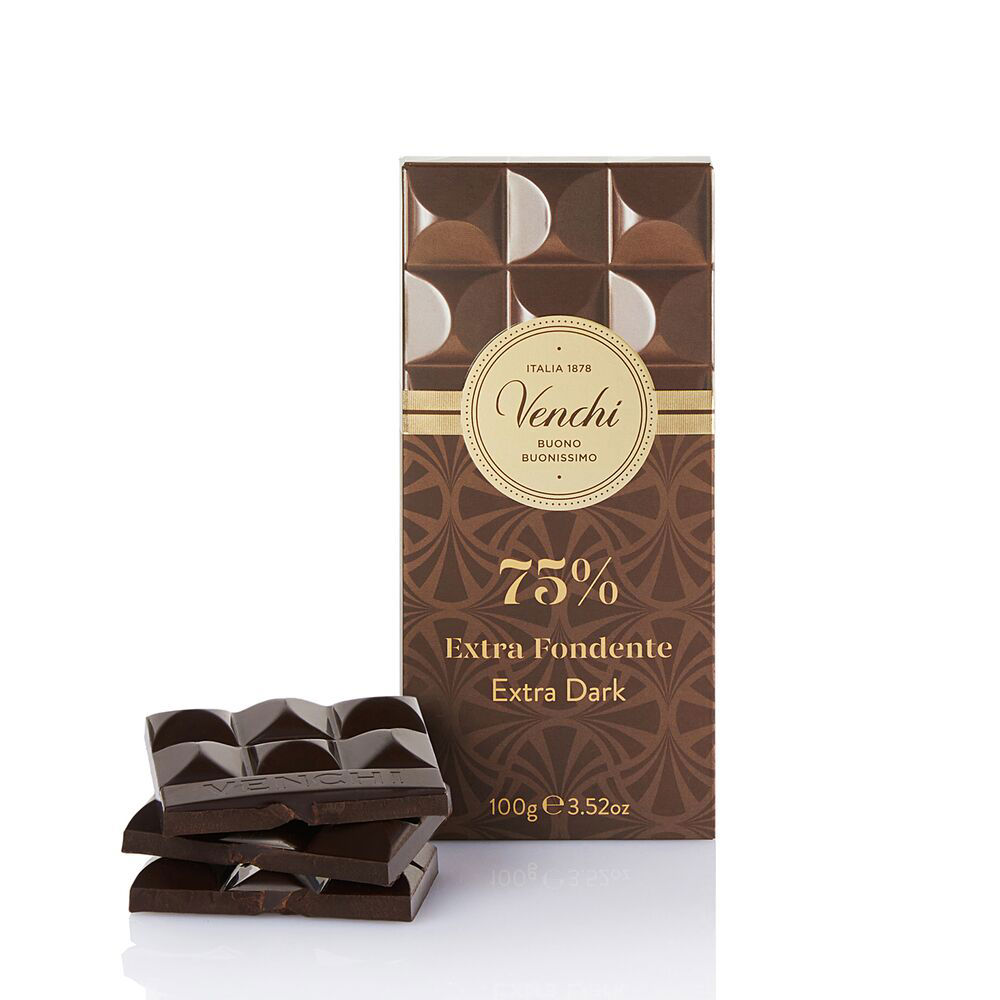 tavoletta extra fondente dark 75 venchi