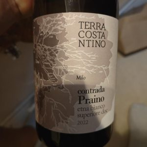Terra Costantino Etna Bianco Superiore Contrada Praino 2023